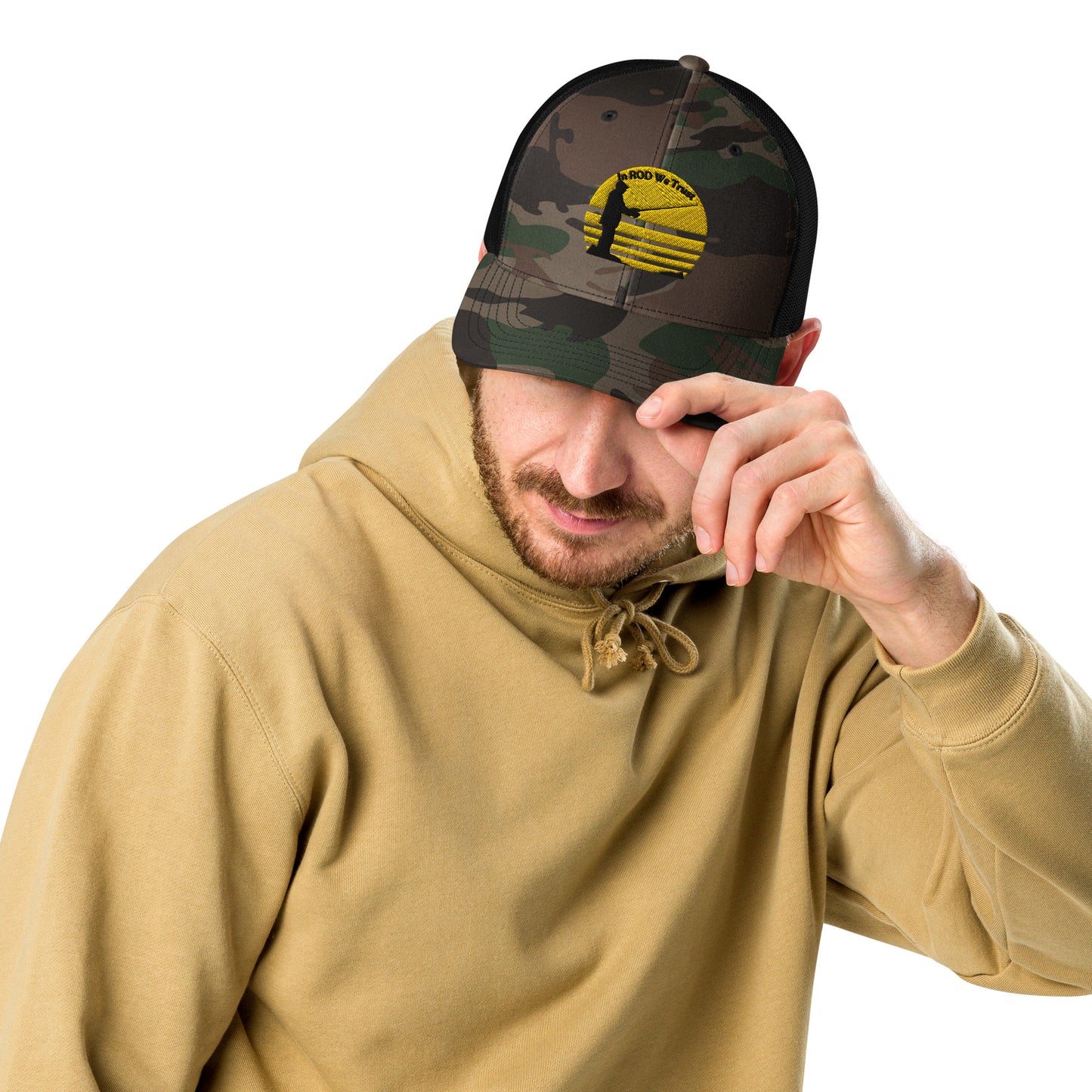 In ROD We Trust Trucker Hat