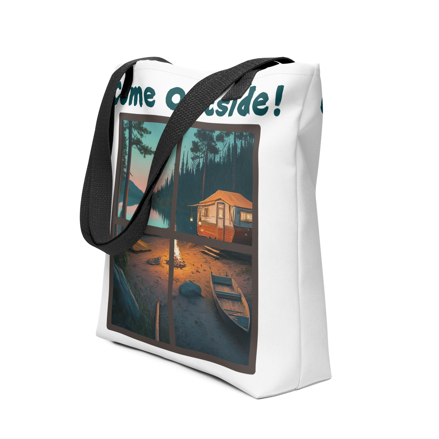 Come Outside Tote Bag