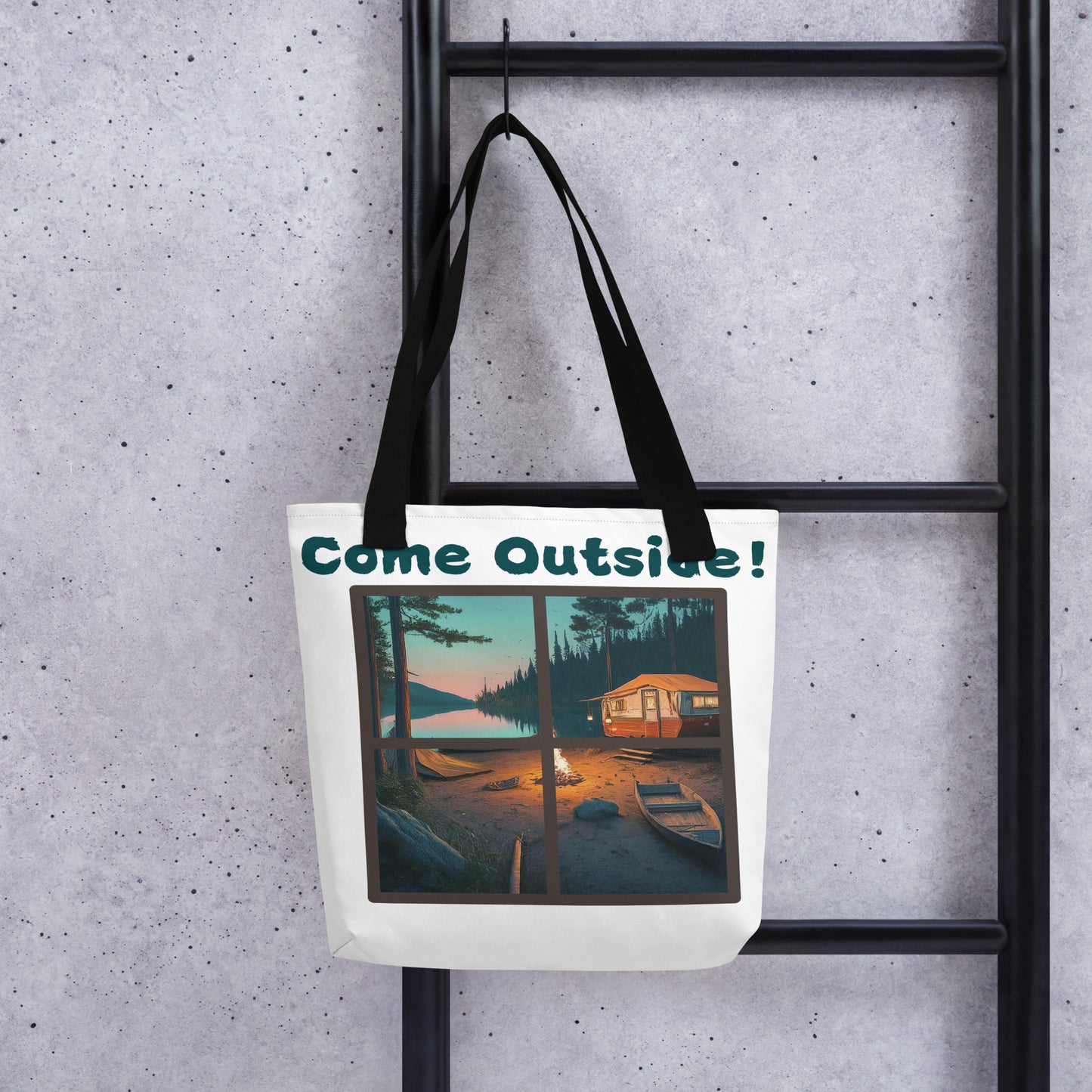 Come Outside Tote Bag