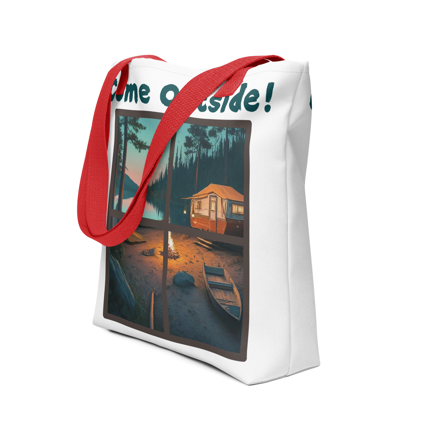 Come Outside Tote Bag