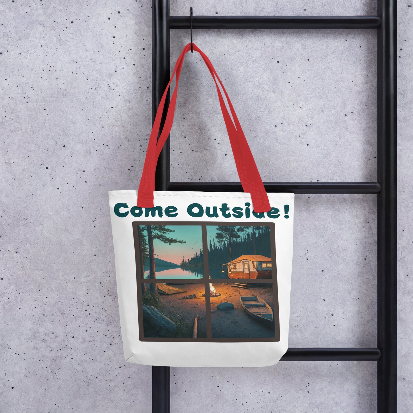 Come Outside Tote Bag