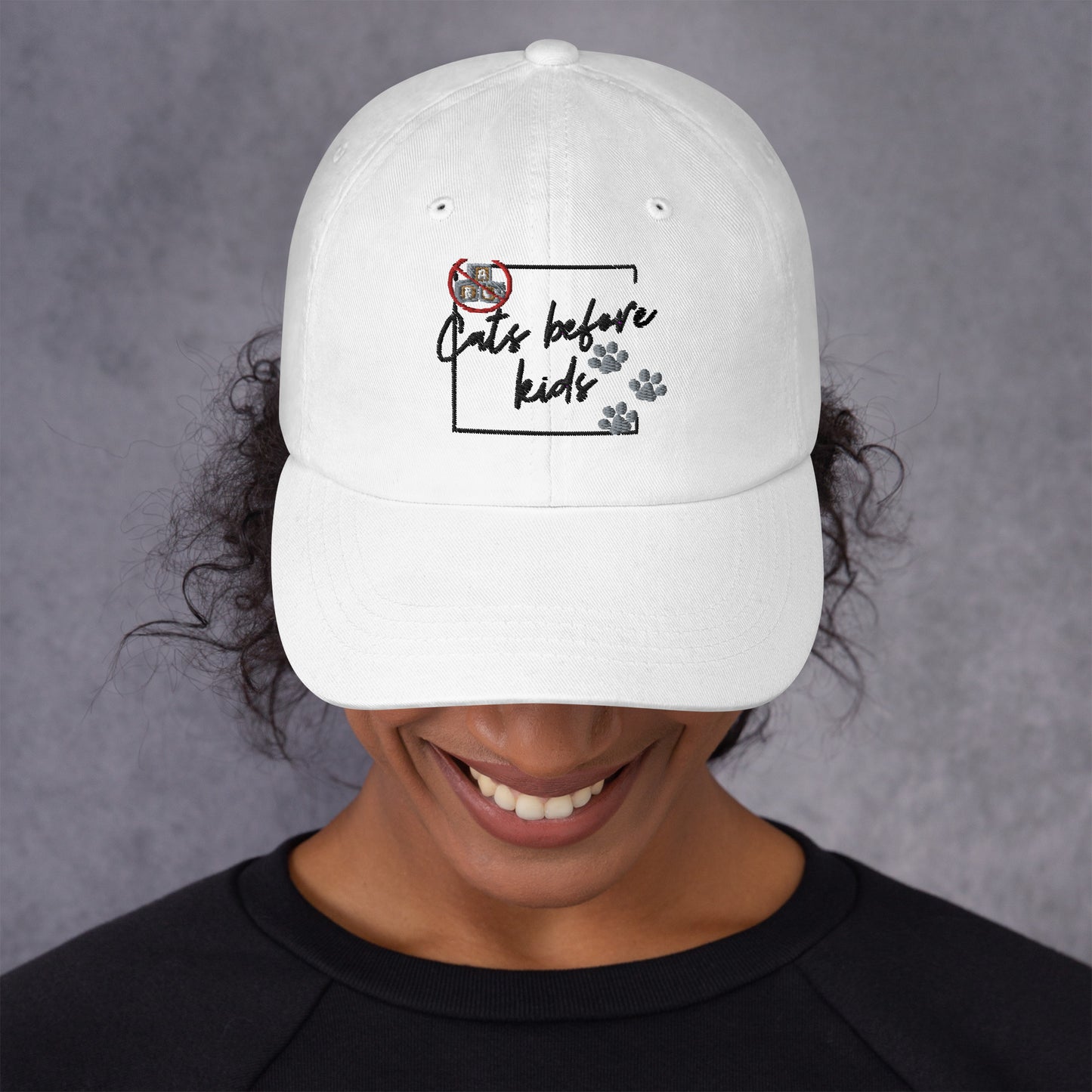 Cats Before Kids Ladies Hat