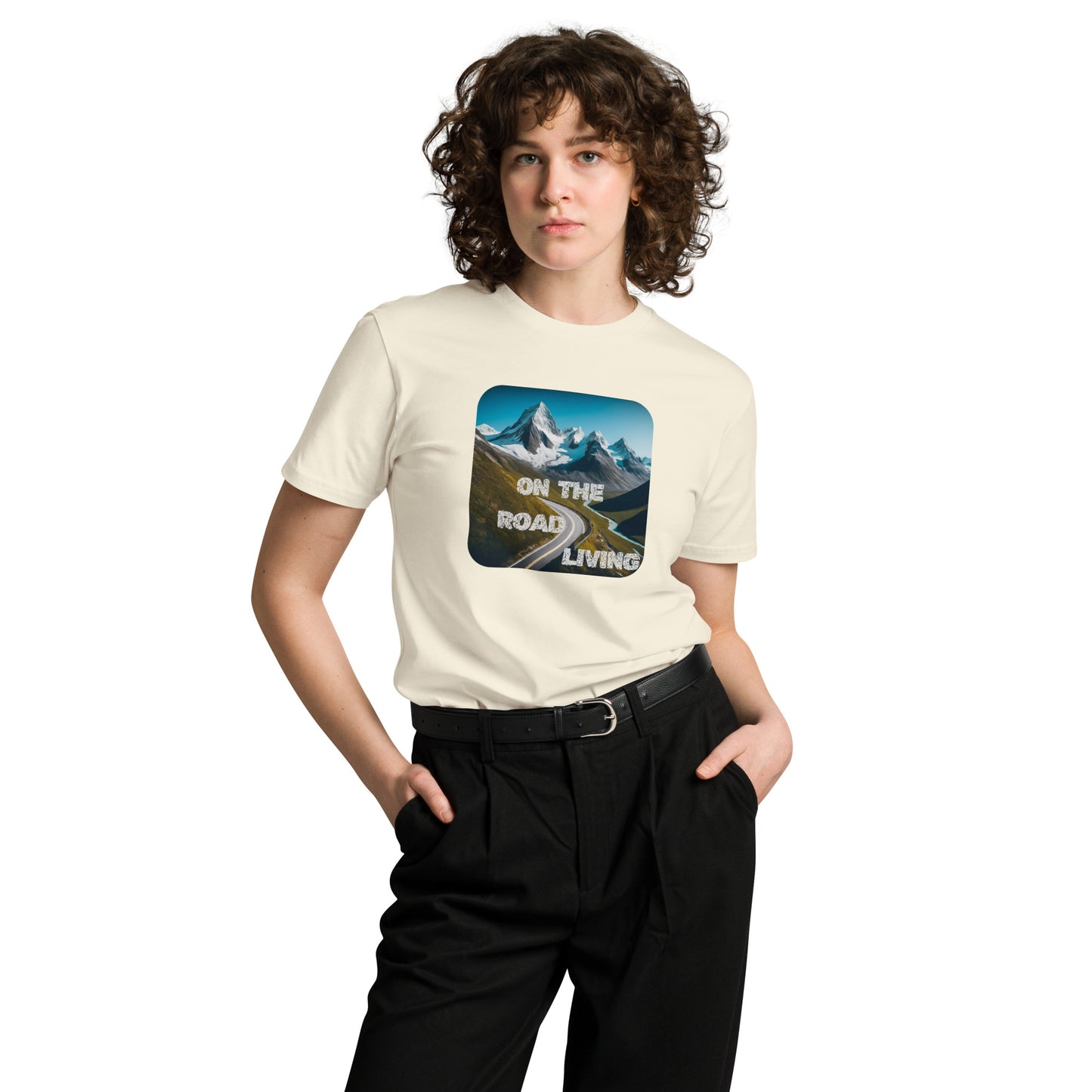 On the Road Living Ladies T-Shirt